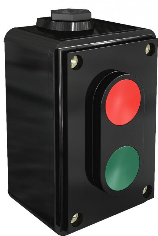 пост кнопочный 2-м пке-02 la4-2h 2но+2нз черн. dekraft 25064dek от BTSprom.by