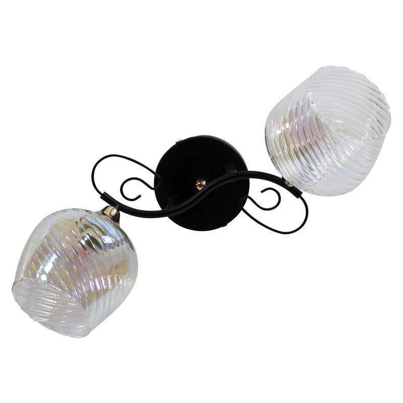  Светильник 11295-9/2 (Плафон 8310) НПБ 01-2х60-135 Е27 ИУ черн. зол. Элетех 1005404880 фото в каталоге от BTSprom.by