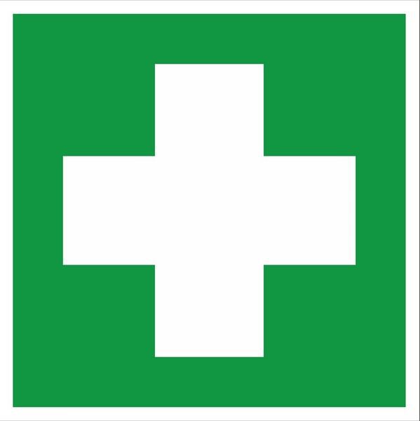 наклейка "аптечка первой медицинской помощи" ec01 200х200мм proxima ekf an-4-03 от BTSprom.by