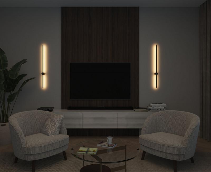  Бра 12Вт 3000К IP20 1000мм матов. зол. DENKIRS 712869 фото в каталоге от BTSprom.by