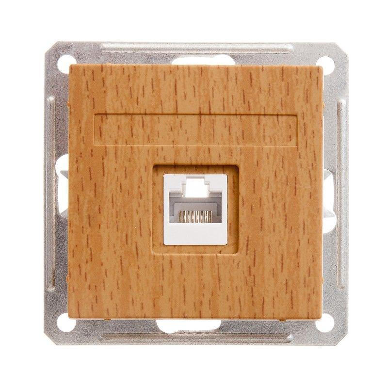 розетка компьютерная сп w59 rj45 кат.5e механизм бук sche rsi-152k5e-8-86 от BTSprom.by