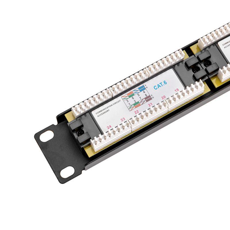  Панель коммутационная 19дюйм 1U 24 порта UTP RJ-45 кат.6 PRO Rexant 02-0234 фото в каталоге от BTSprom.by