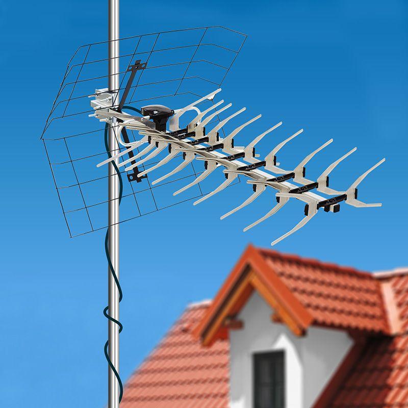  Антенна ТВ наружная для цифрового телевидения DVB-T2 (модель RX-412) (коробка) Rexant 34-0412 фото в каталоге от BTSprom.by