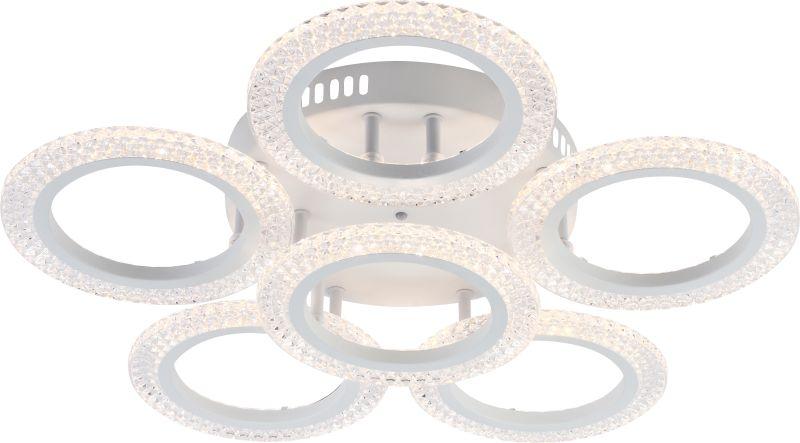 светильник светодиодный marion 6107-106 84вт 2800к-6200к потолочн. модерн с пультом rivoli б0060830 от BTSprom.by