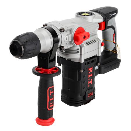 перфоратор sds-plus аккумуляторный бесщеточный pbh20h-26a solo (верт 20в 5.0дж 3реж 26мм кор.) p.i.t. pbh20h-26a от BTSprom.by