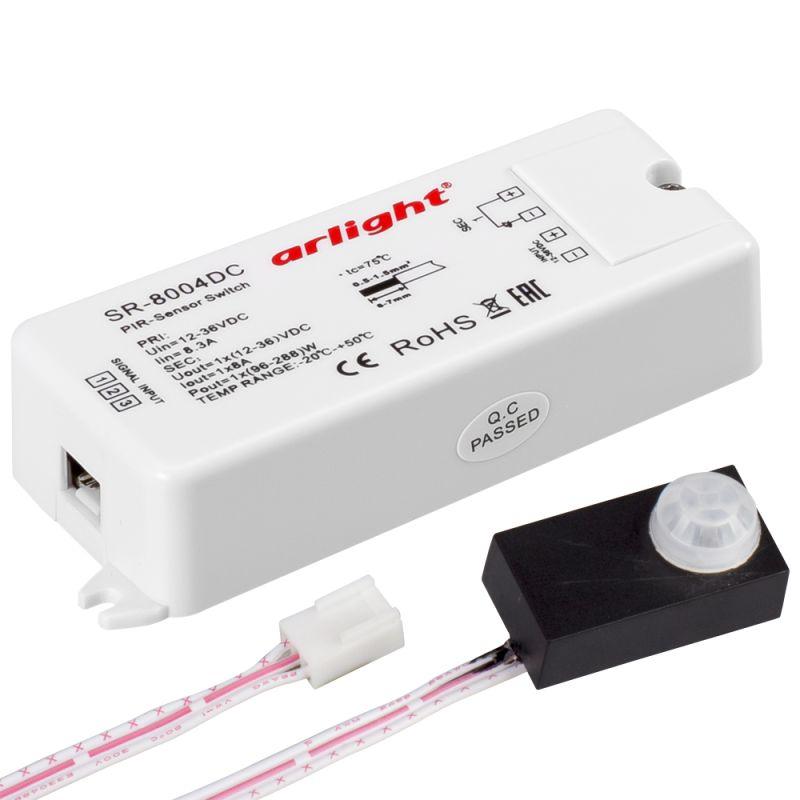 датчик sr-8004-dc black (12-36в 96-288вт pir-sensor) arlight 020866 от BTSprom.by