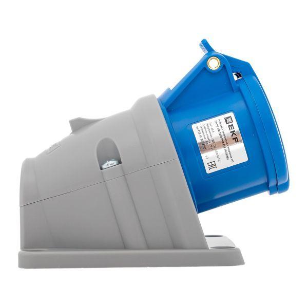  Розетка стационарная наружная 113 2Р+РЕ 16А 220В IP44 PROxima EKF ps-113-16-220-PRO фото в каталоге от BTSprom.by