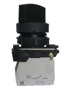 переключатель кпе 2140 -р ухл3 черн. 4но+0нз ручка с фиксацией на 3 положения ip40 электротехник et012435 от BTSprom.by