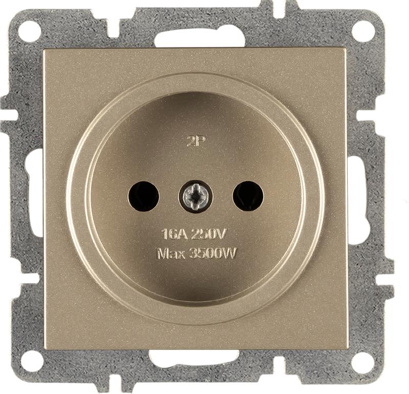 розетка 1-м без заземл механизм lavin/karen титан arvia 50 05 2000 215 от BTSprom.by