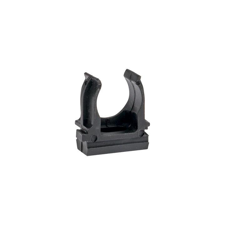 держатель для труб (клипса) d20мм черн. (уп.100шт) plast ekf derj-z-20-black от BTSprom.by