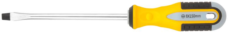 отвертка "старт" crv сталь прорезиненная ручка 8х150мм sl fit 55189 от BTSprom.by