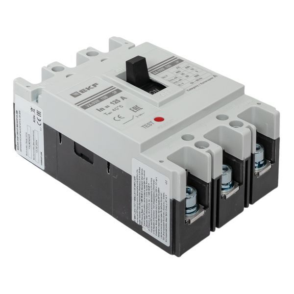  Выключатель автоматический 3п 100/125А 35кА ВА-99М PROxima EKF mccb99-100-125m фото в каталоге от BTSprom.by