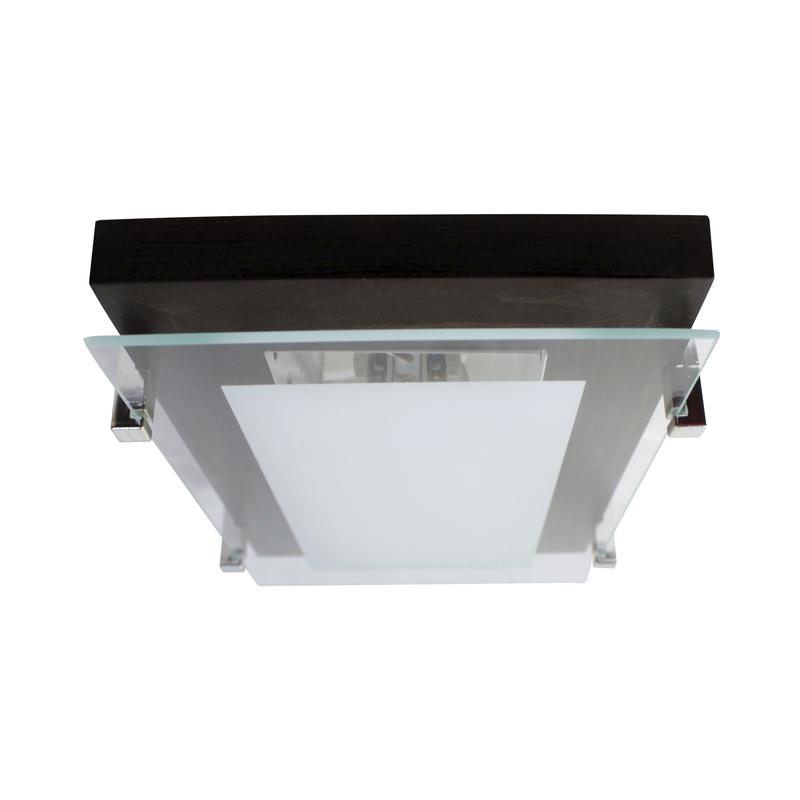  Светильник НББ 06-40 "Полесье" 280х160М40 бел./корпус венге /держатель хром (инд. упак.) Элетех 1005205883 фото в каталоге от BTSprom.by