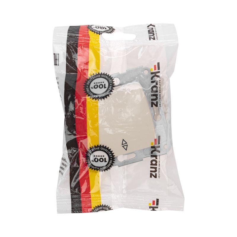  Переключатель проходной 1-кл. СП DEA 10А механизм беж. Kranz KR-78-0235 фото в каталоге от BTSprom.by