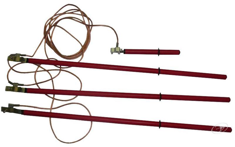 заземление переносное для воздушных линий зпл-10н-3 сечение 35мм с протоколом испытаний электро трейд zap136-35-p от BTSprom.by