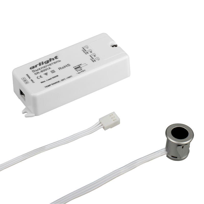 датчик-ик sr-8001a silver (220в 500вт ir-sensor) arlight 020206 от BTSprom.by