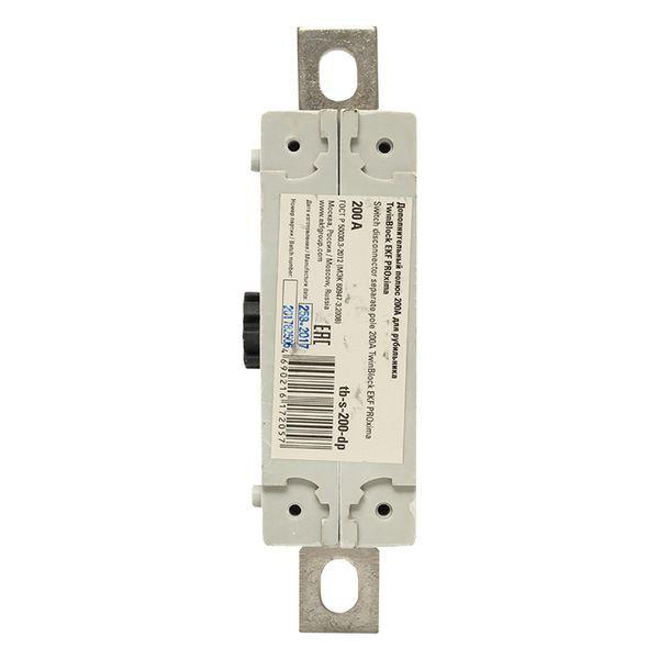  Полюс дополнительный 200А для рубильника TwinBlock PROxima EKF tb-s-200-dp фото в каталоге от BTSprom.by