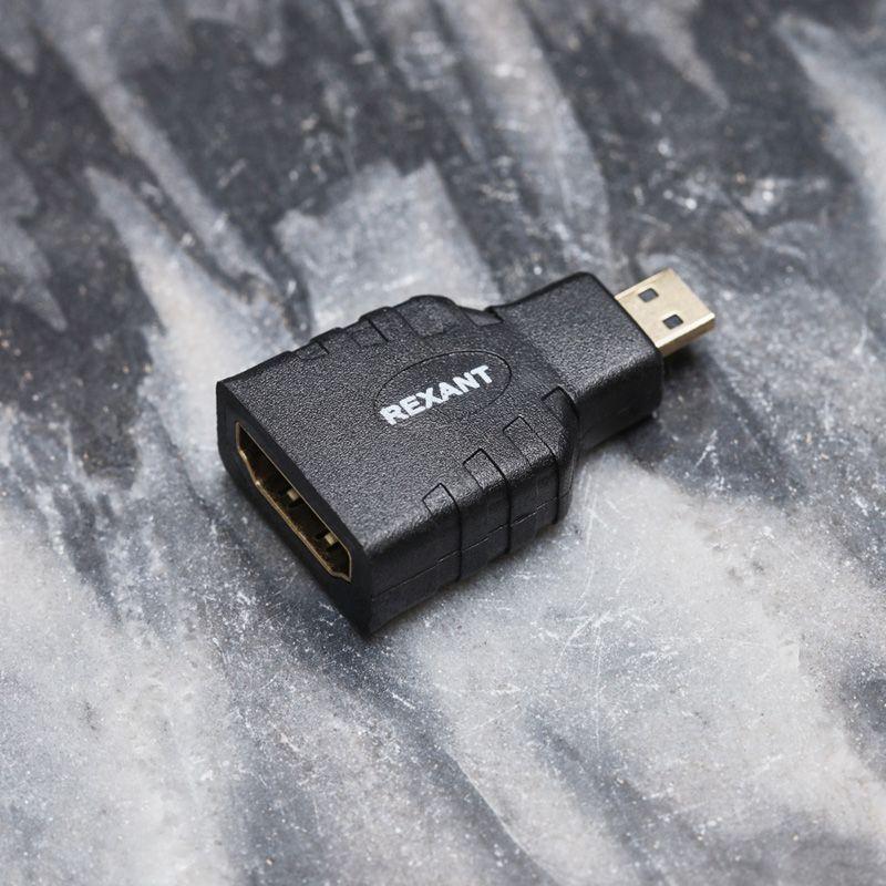  Переходник HDMI-Micro HDMI Rexant 17-6815 фото в каталоге от BTSprom.by