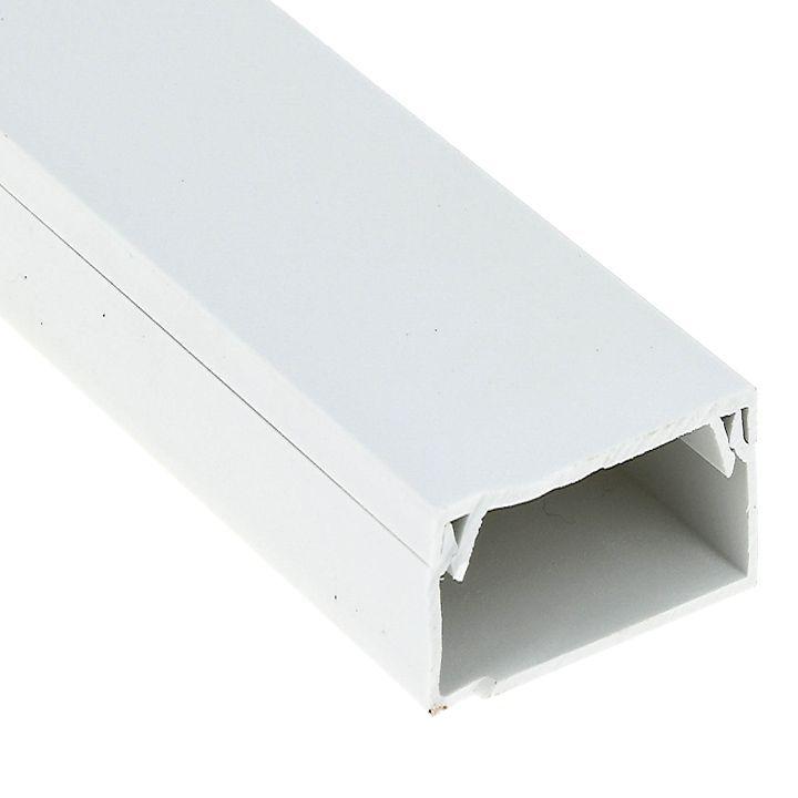 кабель-канал 80х60 l2000 пластик plast proxima ekf kk-80-60 от BTSprom.by