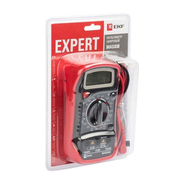  Мультиметр цифровой MAS838 Expert EKF In-180701-pm838 фото в каталоге от BTSprom.by