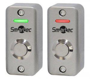 кнопка накладная st-ex012lsm метал. smartec 270678 от BTSprom.by