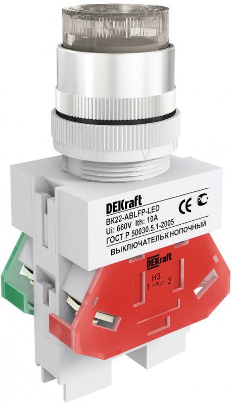 выключатель кнопочный led ablfp вк-22 d22мм 24в ac/dc бел. dekraft 25068dek от BTSprom.by выключатель кнопочный led ablfp вк-22 d22мм 24в ac/dc бел. dekraft 25068dek от BTSprom.by