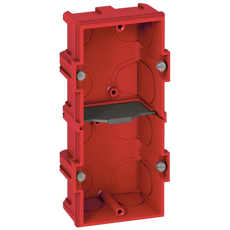 коробка монтажная 2-м batibox г=40мм вертикал./горизонт. для кирп. стен leg 080142 от BTSprom.by