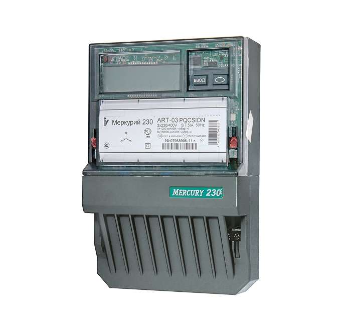 счетчик меркурий 230 art-03 cln 3ф 5-7.5а класс точн. 0.5s/1.0 многотариф. can plc-i жки самарск. вр. инкотекс м0000051912 от BTSprom.by