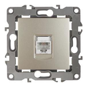 розетка телефонная эра12 12-3105-04 rj11 ip20 шампань эра б0014714 от BTSprom.by