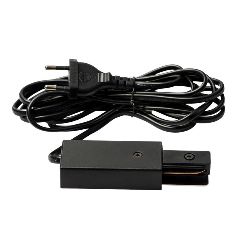 ввод питания для шинопровода ubx-q122 g02 black 1 polybag типа g с проводом питания 3м и вилкой 1ф черн. volpe ul-00009306 от BTSprom.by
