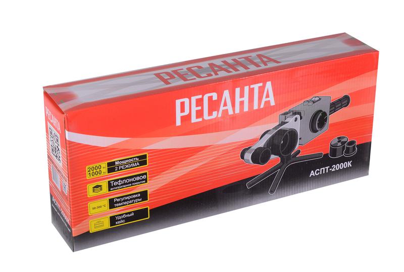  Аппарат для сварки ПВХ труб АСПТ-2000К Ресанта 65/135 фото в каталоге от BTSprom.by