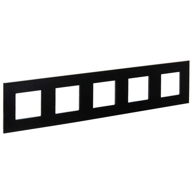 рамка 5-м skandy sk-f35bl металл черн. iek sk-m52-m-k02 от BTSprom.by