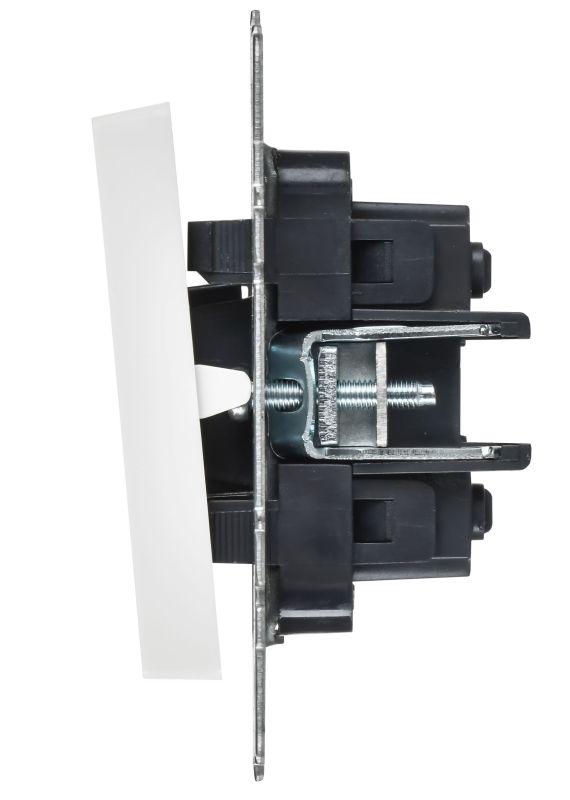  Выключатель перекрестный 2-кл. СП BRITE ВС10-2-3-БрАБ 10А механизм арктич. бел. IEK BR-V23-0-10-K91 фото в каталоге от BTSprom.by