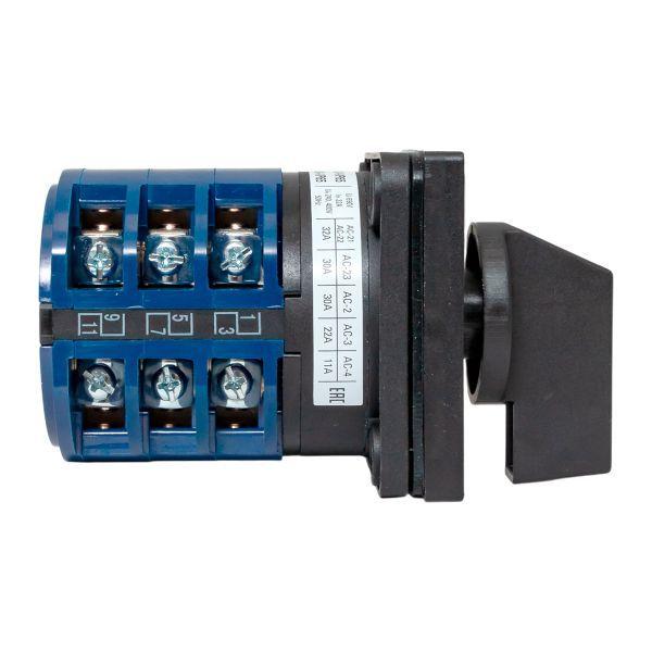  Переключатель кулачковый ПК-1-43 3п 32А "1-0-2" IP65 EKF pk-1-43-32-65 фото в каталоге от BTSprom.by