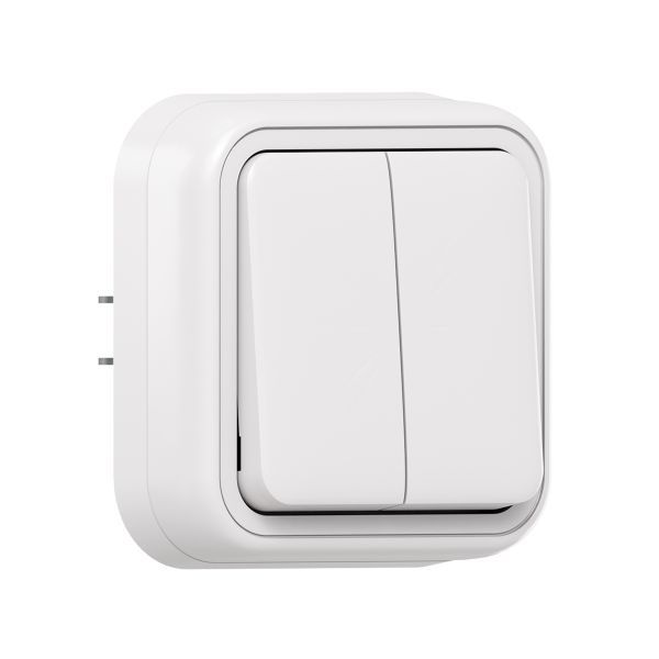 выключатель проходной 2-кл. сп бронто автоматические клеммы бел. ekf bt2-sww-21 от BTSprom.by