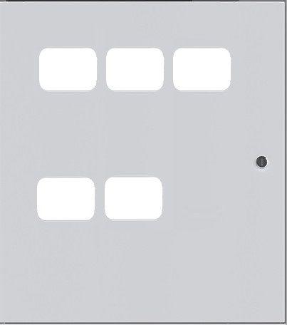 дверь для щэ 5кв. 3 окна в ряд по горизонтали ekf mb29-d-g-5 от BTSprom.by