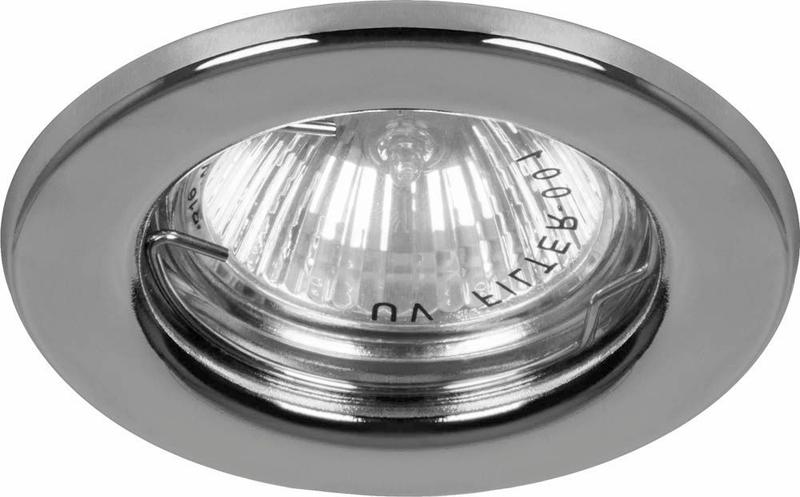 светильник потолочный встраиваемый mr16 g5.3 хром dl10 feron 15113 от BTSprom.by