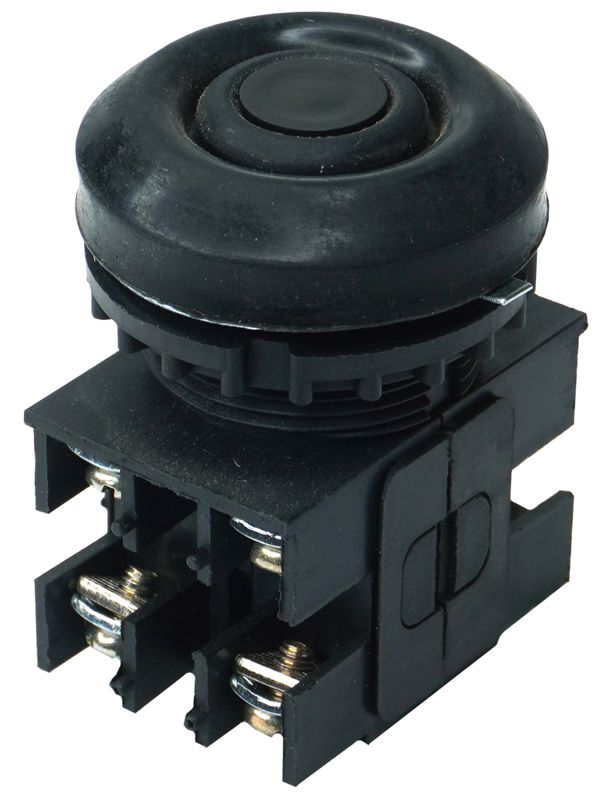 выключатель кнопочный вк30-10-22110-54 у2 2но+2нз цилиндр 10а ip54 660в черн. электротехник et052784 от BTSprom.by