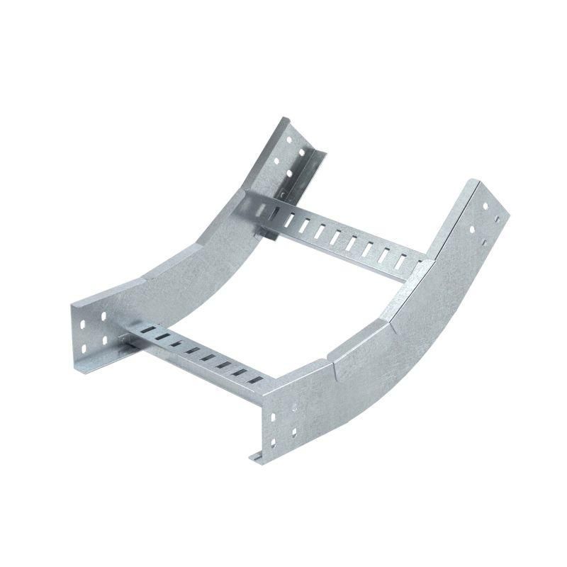 угол вертикальный внутренний 45град. 50х500 r900 в компл. с крепежн. элемент. и соед. пластинами цинк-ламель dkc lih0595kzl от BTSprom.by