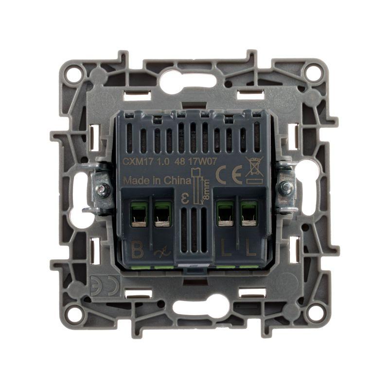  Механизм светорегулятора поворотного СП Etika 300Вт без нейтрали бел. IEK 672219 фото в каталоге от BTSprom.by