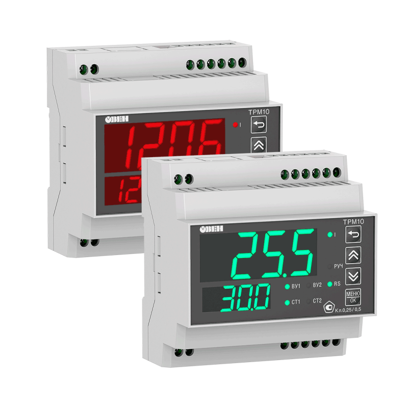  Измеритель-регулятор микропроцессорный ТРМ10-Щ1.У2.УТ ОВЕН 144572 фото в каталоге от BTSprom.by
