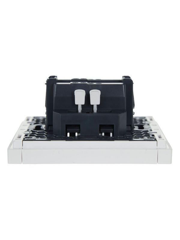  Выключатель проходной 1-кл. СП FORTE&PIANO 10А FP203 бел. IEK FP-V12-0-10-1-K01 фото в каталоге от BTSprom.by