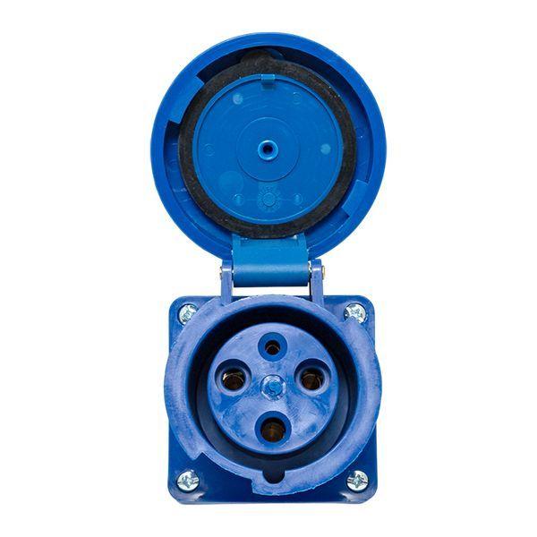  Розетка наружн. уст. 63А 220В 2P+РЕ IP67 (133) EKF ps-133-63-220 фото в каталоге от BTSprom.by