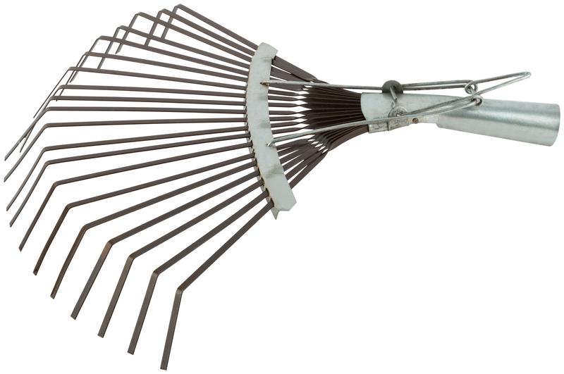  Грабли веерные регулируемые пластинчатые 20 зубьев 250-415мм без черенка КУРС 76944 фото в каталоге от BTSprom.by