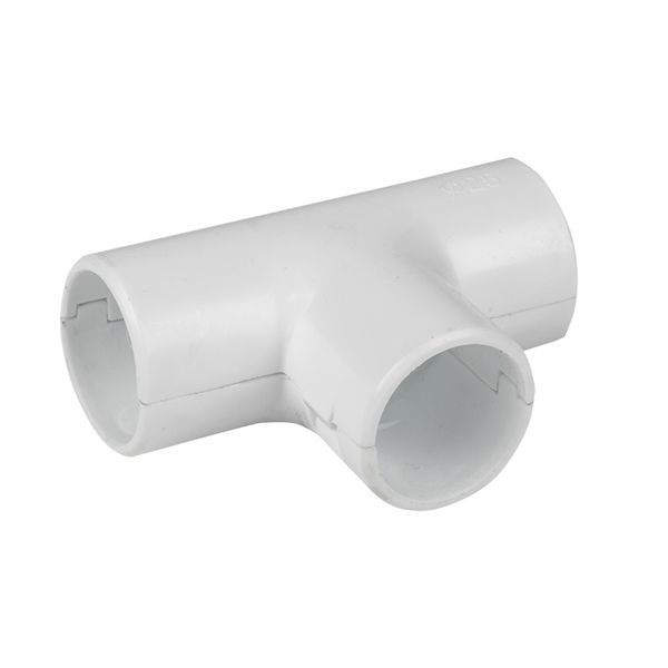 тройник соединительный для трубы 16мм бел. plast ekf tr-t-16w-r от BTSprom.by