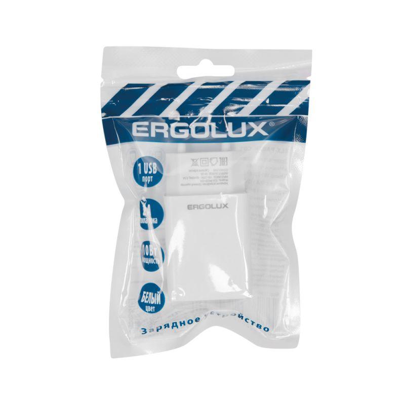 адаптер сетевой elx-рa02p-c01 промо 10вт 1usb 100-220в 5в/2а пакет бел. ergolux 15967 от BTSprom.by