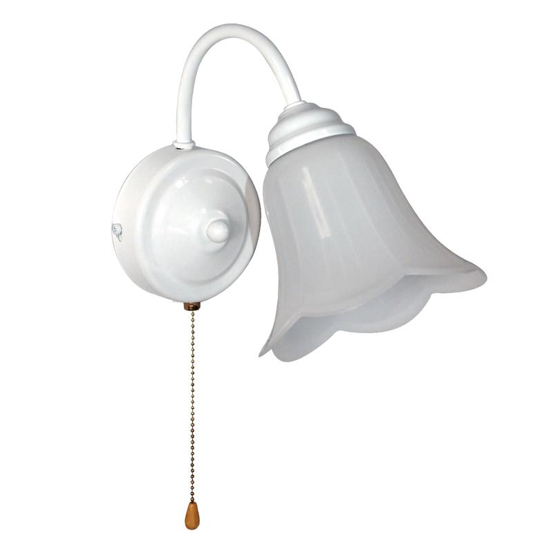 светильник "джина" 511 (плафон п0471) нбб 01-60-148 е27 (им) настенный бел. элетех 1005404998 от BTSprom.by