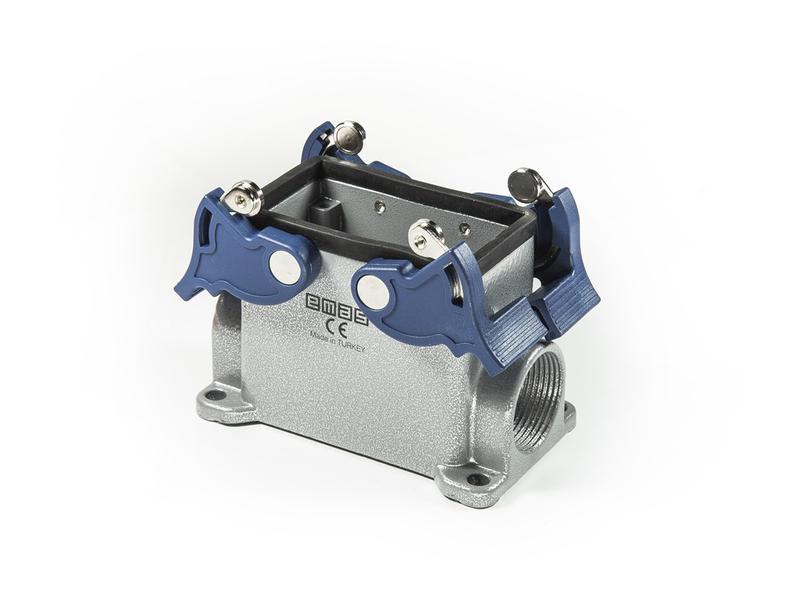 корпус 4-фиксатора пустой 2- боковых ввода 10 полюсов emas ebm10gd24 от BTSprom.by