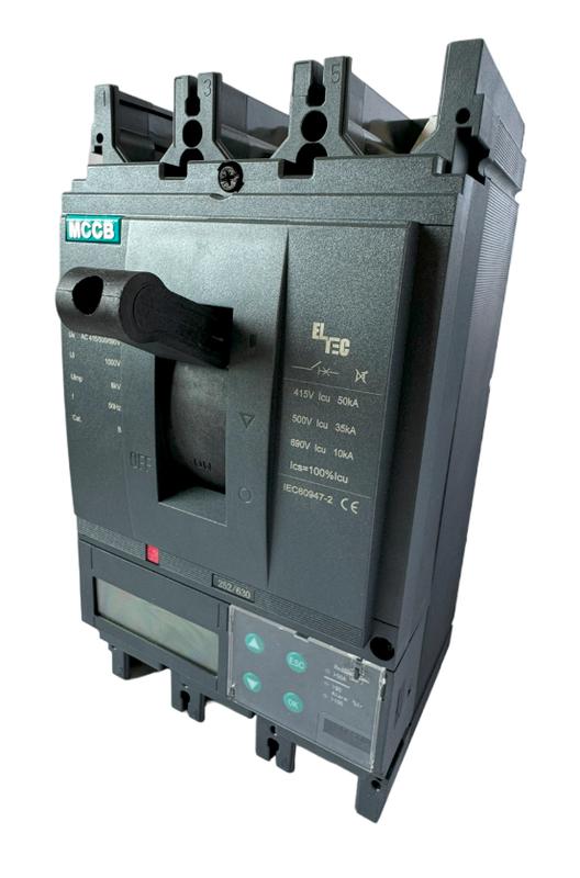 выключатель автоматический mccb ba-el6-630l/3p 630а lcd (электронный micrologic 5.0e icu:50ka) eltec 1352630 от BTSprom.by