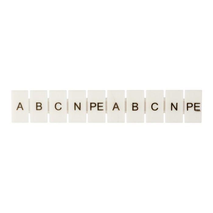 маркеры для st 1.5 с символами "a. b. c. n. pe" (уп.100шт) ekf zb-st-1.5-a-pe от BTSprom.by